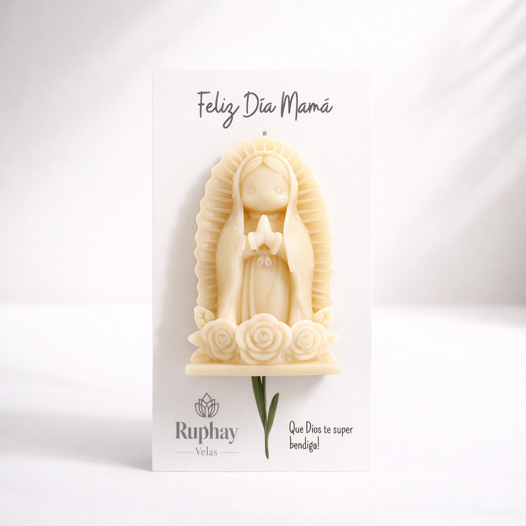 Virgen María | Vela de Soya
