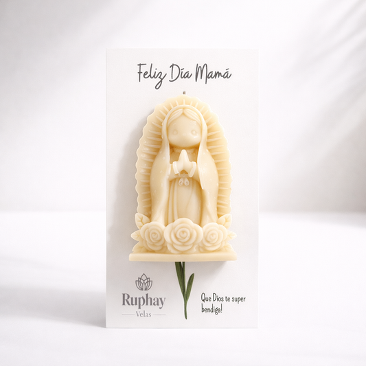 Virgen María | Vela de Soya