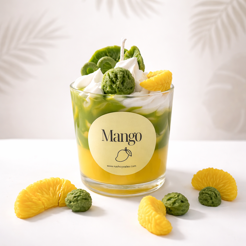 Vela de mango | Vela realista en forma de Mango