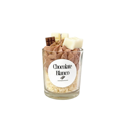 Momento chocolate - Vela de Chocolate con Crema