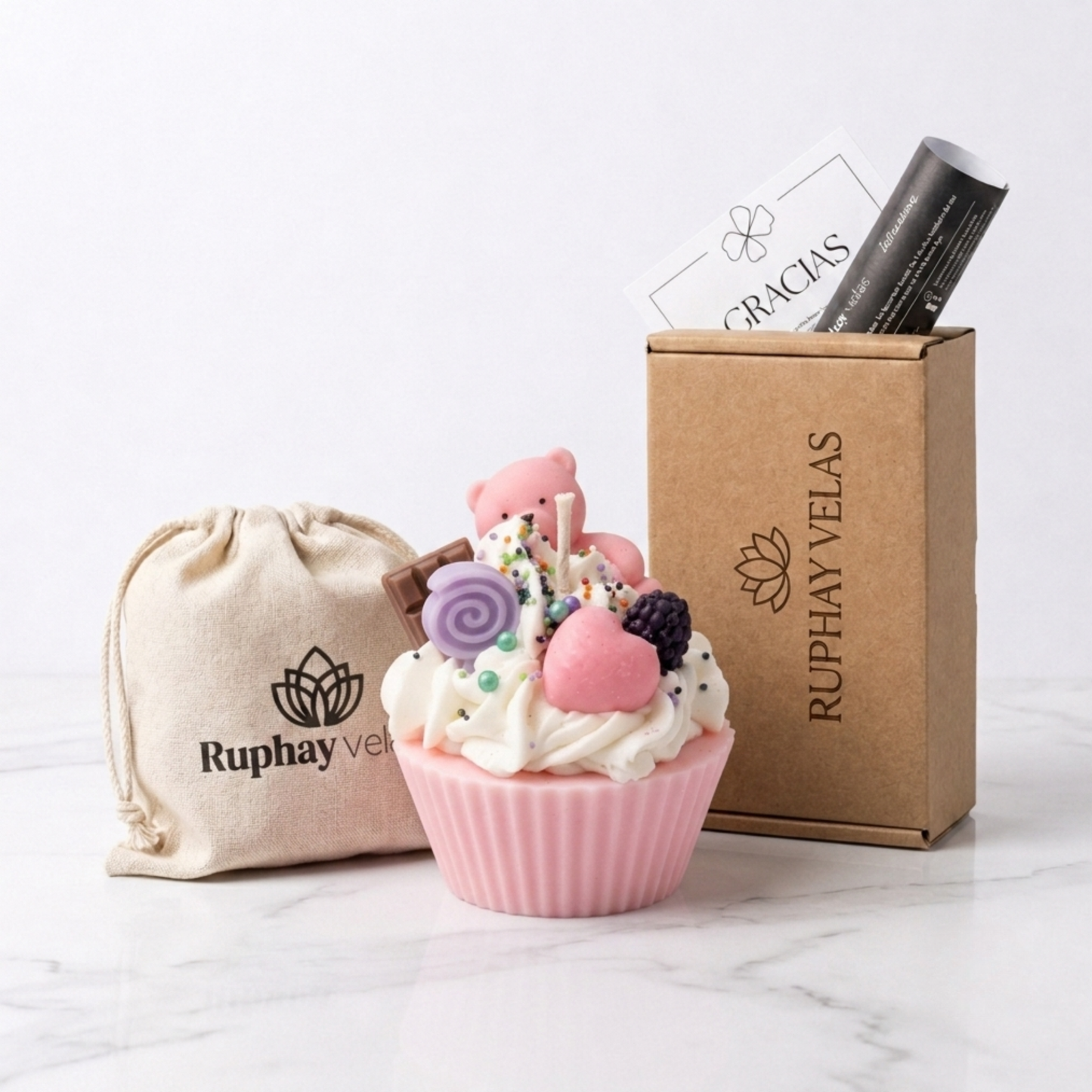 Antojo - Vela de Cupcake