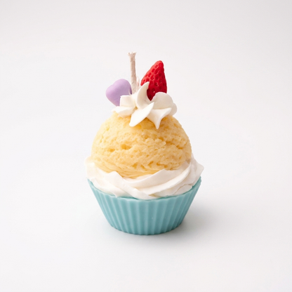vela postre soya cupcake