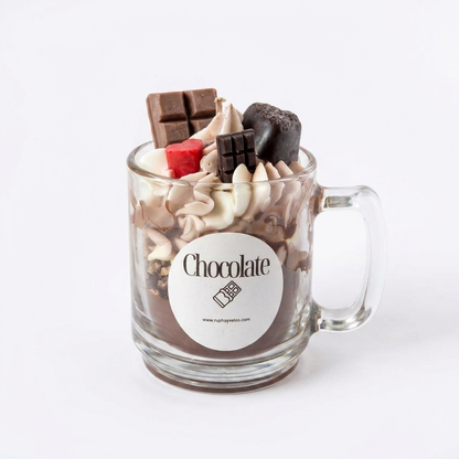 Momento chocolate - Vela de Chocolate con Crema
