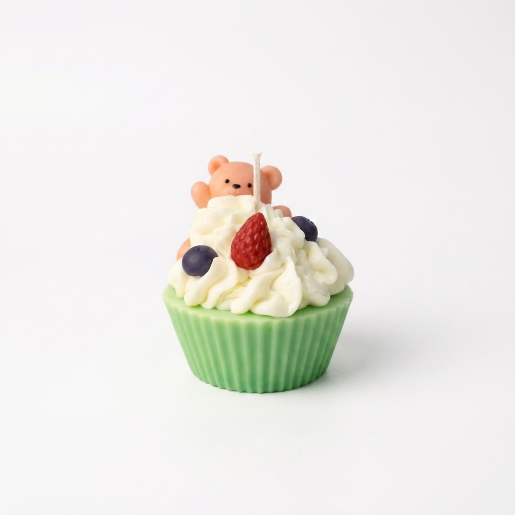 vela cupcake postre